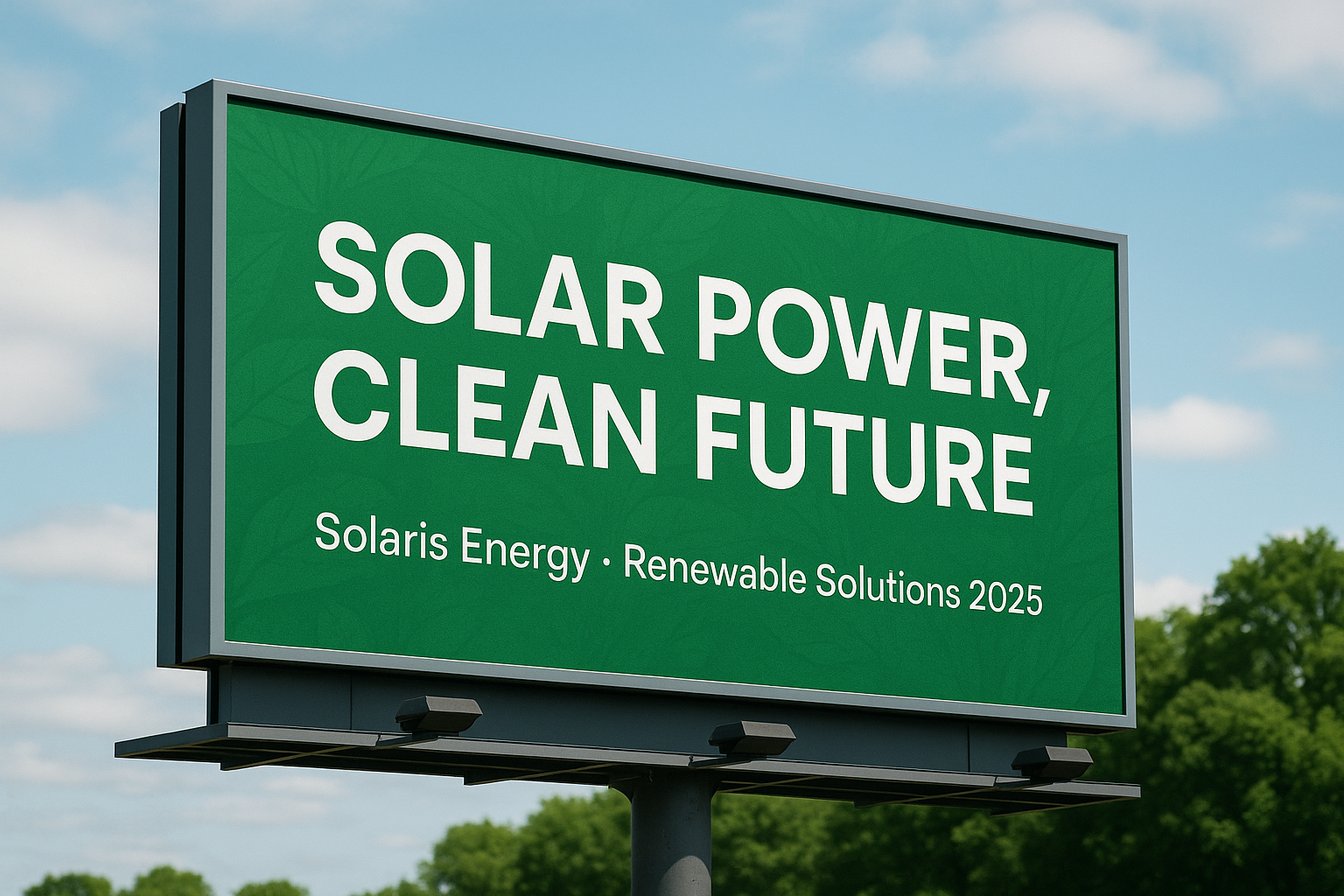 Green Energy Promo